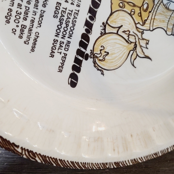 Vintage 80s 1982 Royal China by Jeanette Quiche Lorraine Baking Dish - Picture 6 of 10